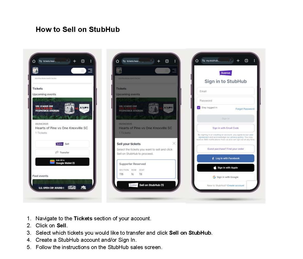 View and Manage your Tickets